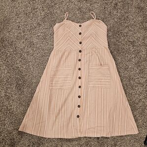 Downeast Basics Smocked Pink Dress